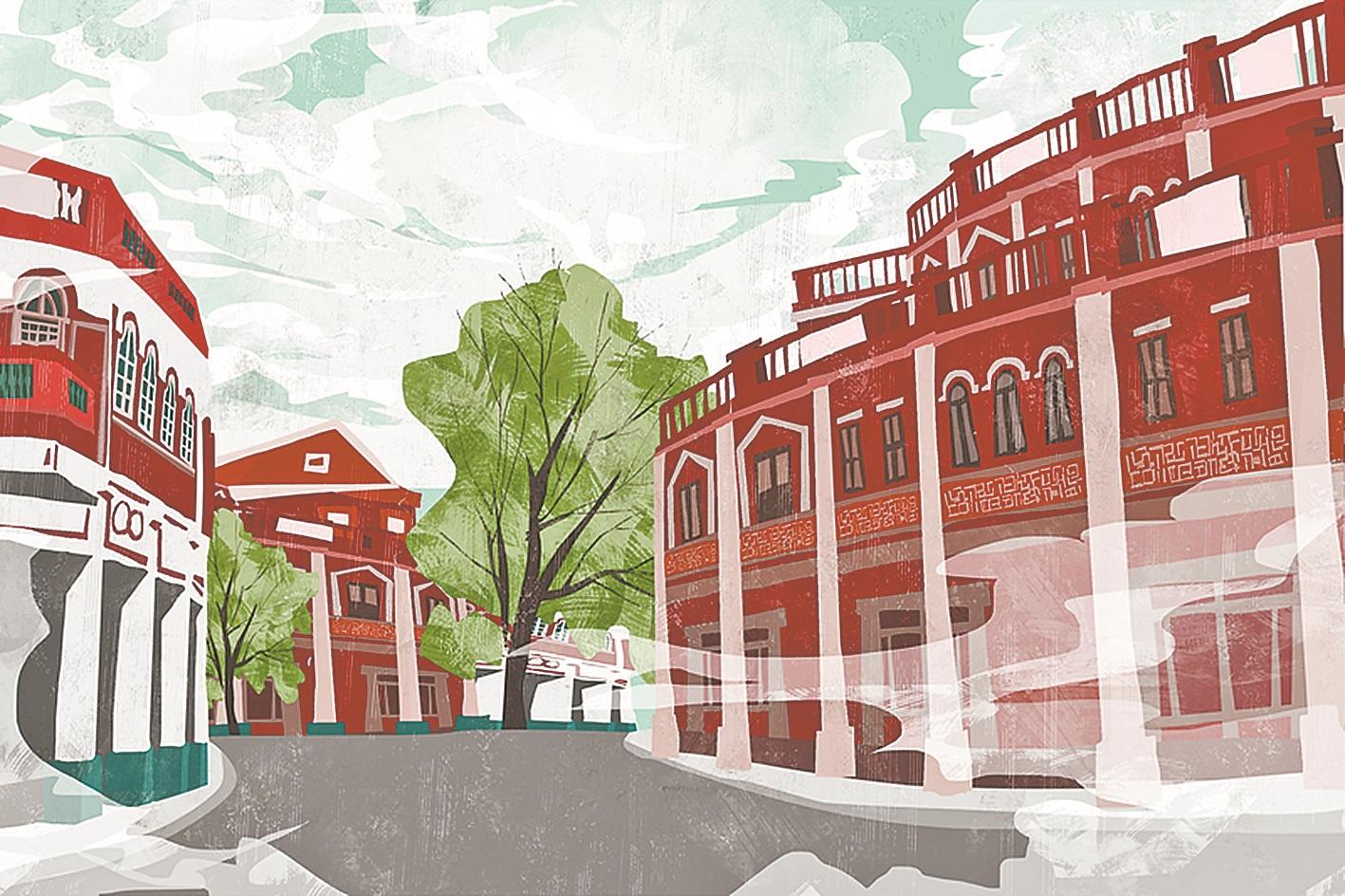 梧脚架伴我走过惶惑岁月