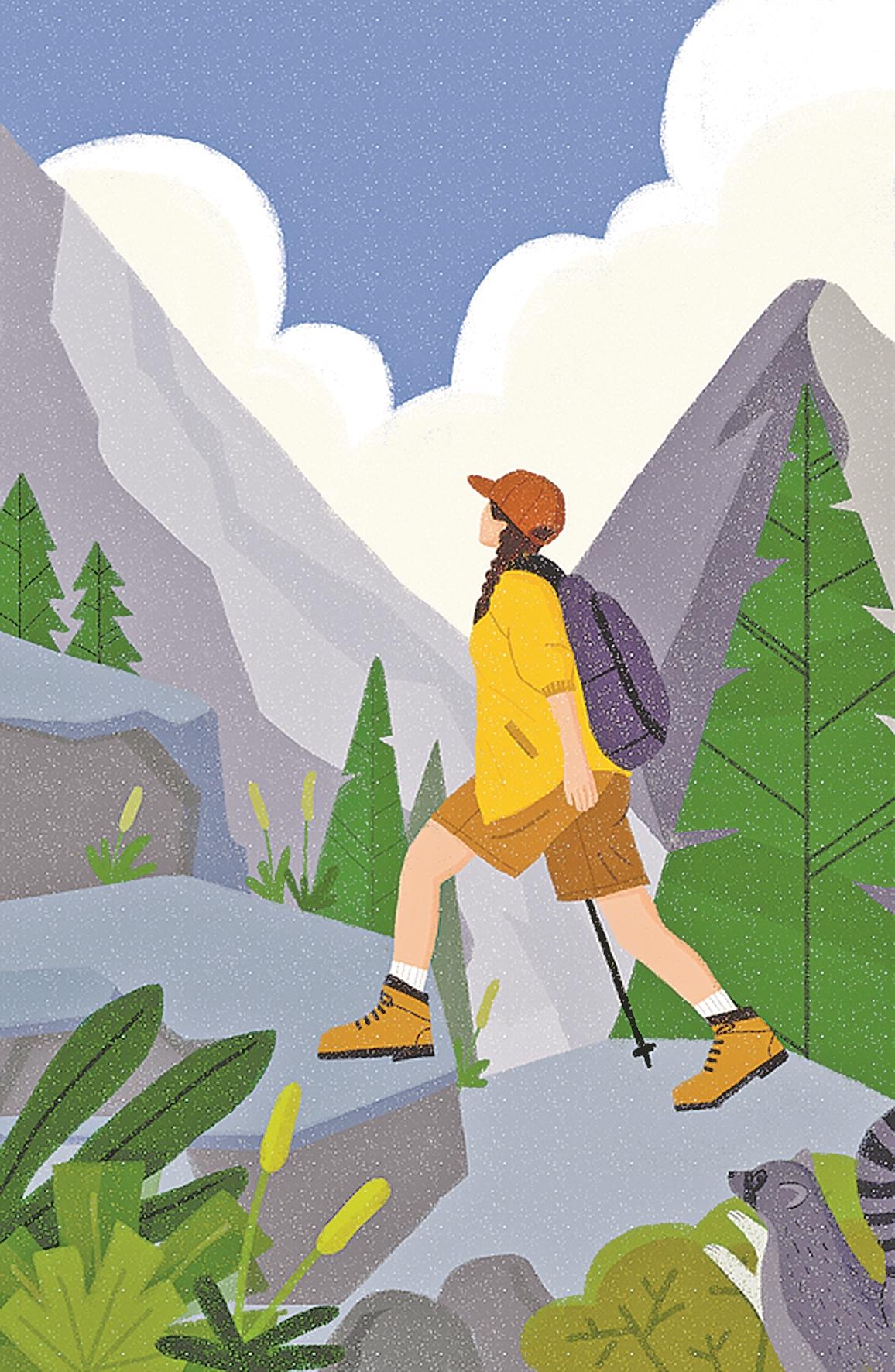 赴一场春日山野 与自己温柔相拥